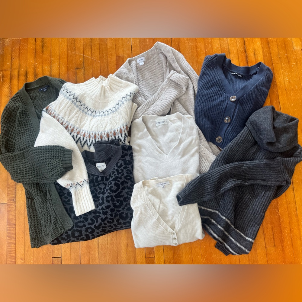 Sweater Bundle - Mixed Knit Styles